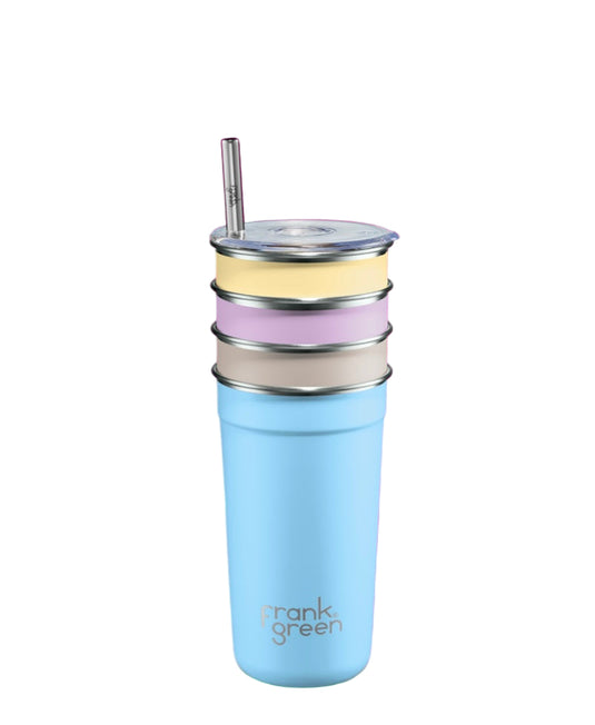 Frank Green Summer Core Stainless Steel Reusable Party Cup 4 Pack