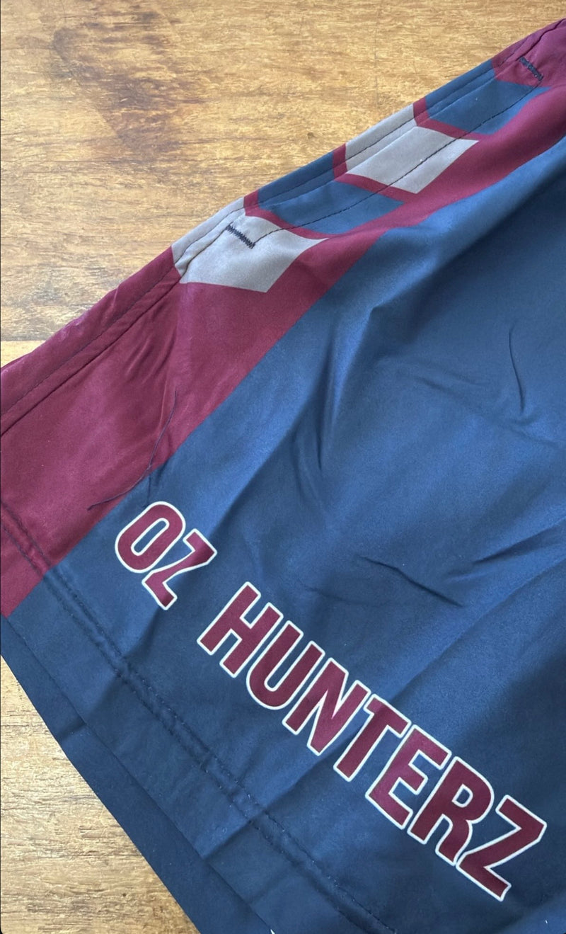 Load image into Gallery viewer, Oz Hunterz footy shorts
