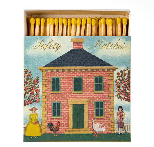 Archivist ~ Luxury Matches Red brick