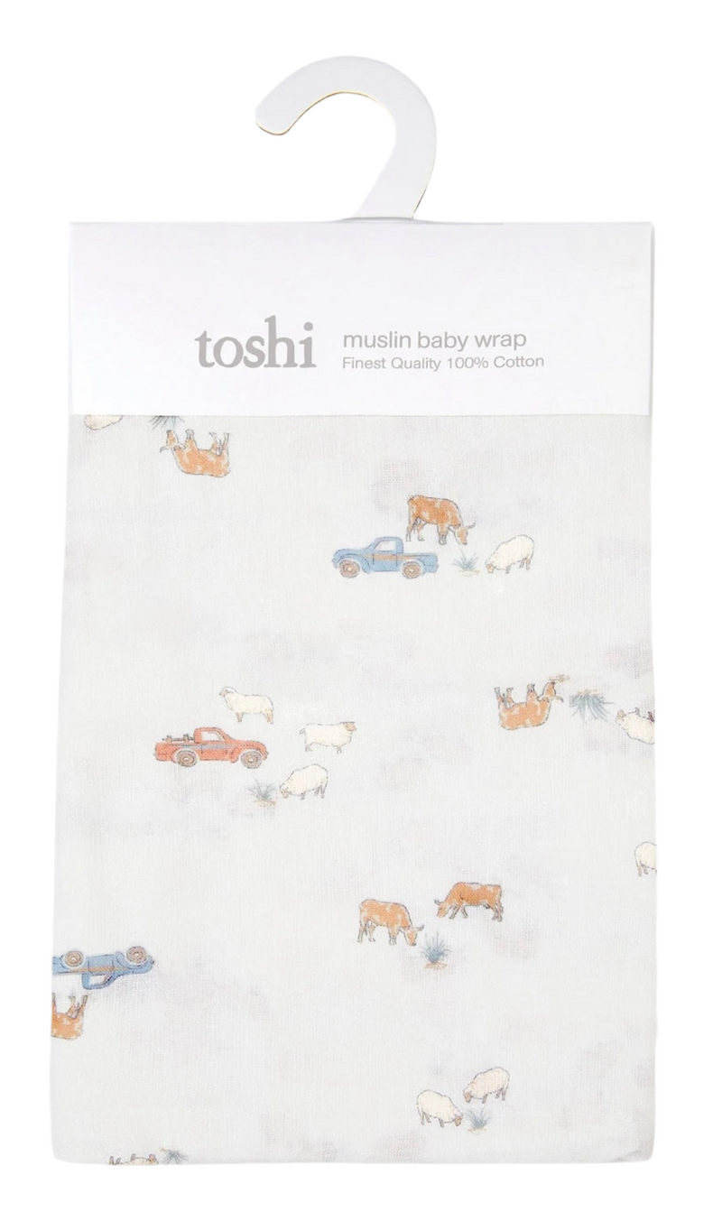 Load image into Gallery viewer, Toshi Muslin baby wrap
