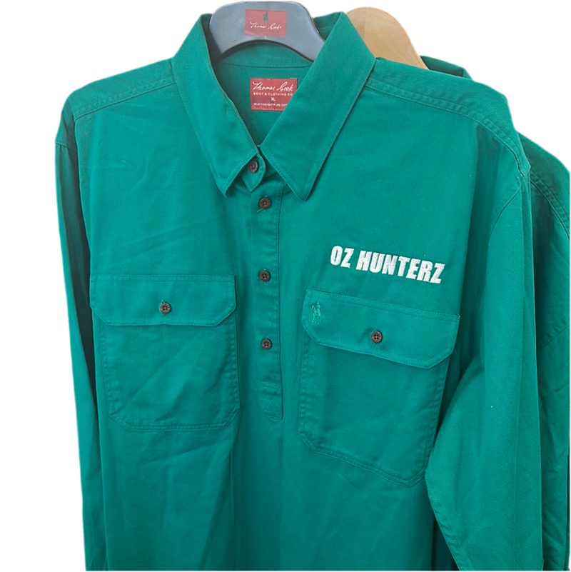 Load image into Gallery viewer, Oz Hunterz Drill work shirts- long sleeve
