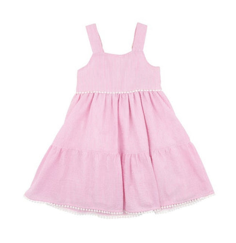 Minihaha ~Pink stripe resort Sundress