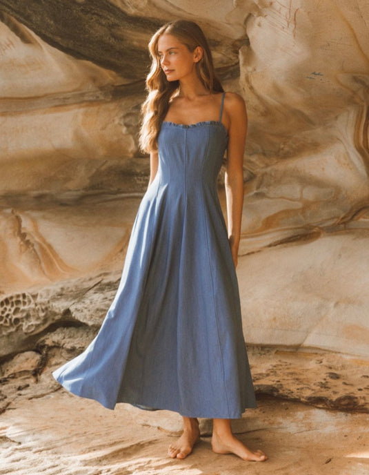 Ebby & I denim dress