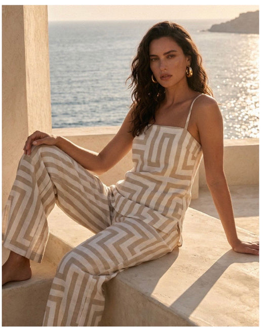 COASTLINE Top & Pants  neutral