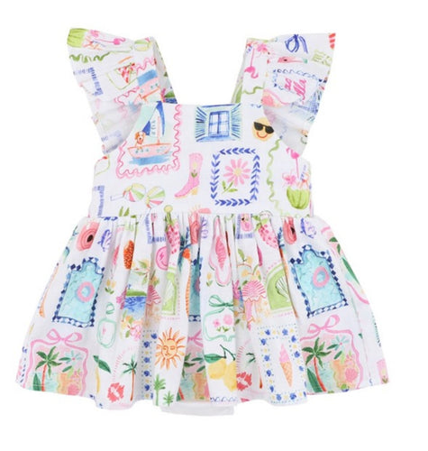 Fox & Finch ~Summer vacay overlay dress