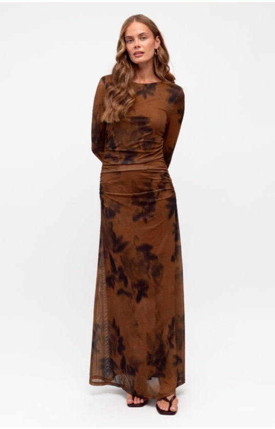 Ebby & I sheer Blur Dress
