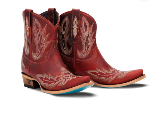 LANE BOOT LEXINGTON BOOTIE - SMOLDERING RUBY