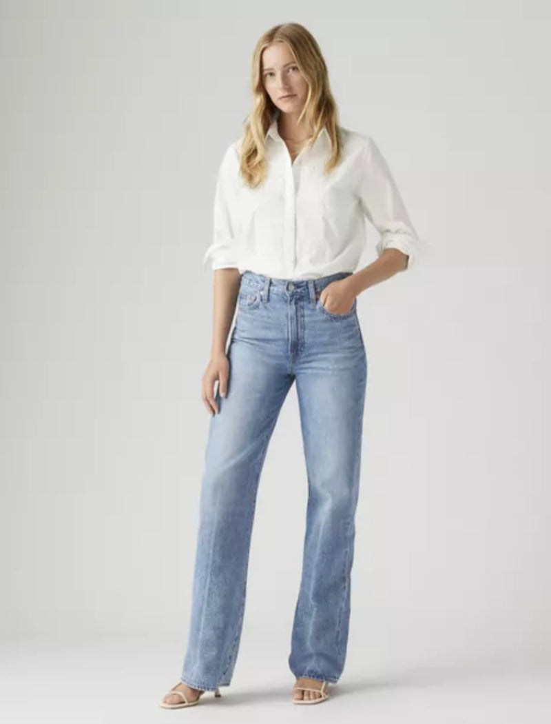 Load image into Gallery viewer, LEVI'S® WOMEN'S RIBCAGE WIDE LEG JEANS

