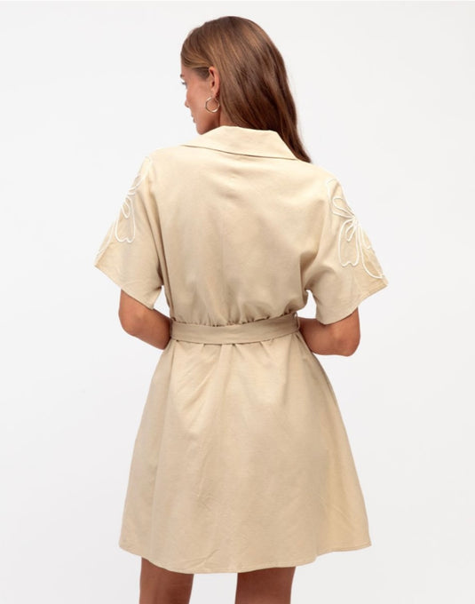 Ebby & I beige Dress