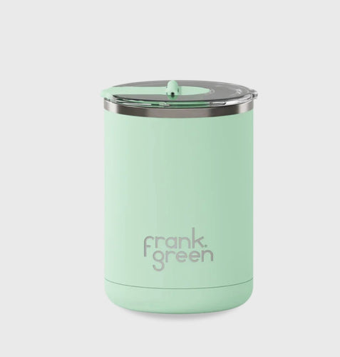 Frank Green 
12oz Ceramic Coffee Cup with Hinged