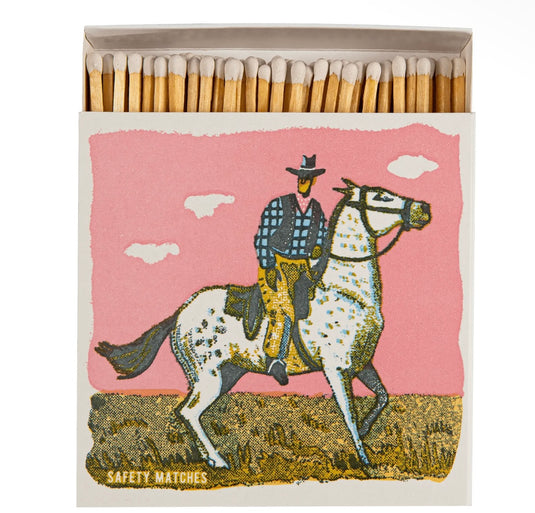 Archivist~luxury Matches pink cowboy