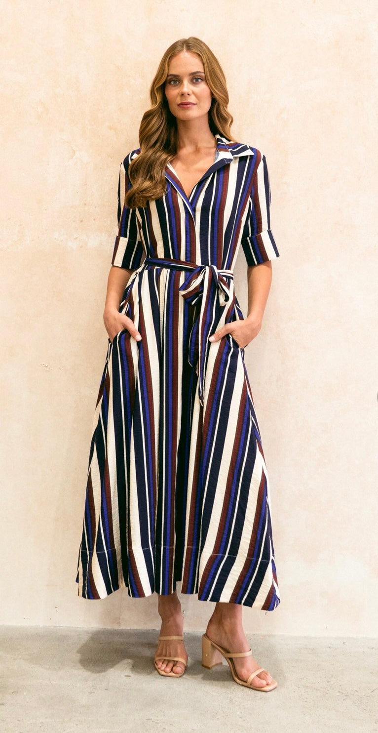 Load image into Gallery viewer, EBBY &amp; I MIDNIGHT DRESS
