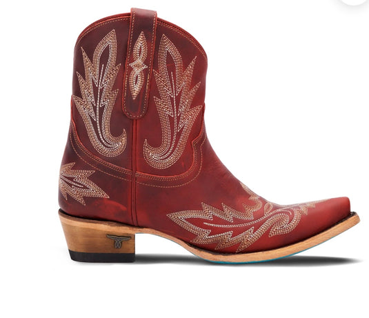 LANE BOOT LEXINGTON BOOTIE - SMOLDERING RUBY