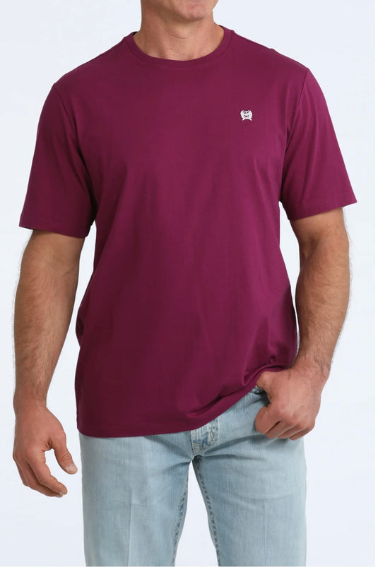 Cinch men’s Tee maroon
