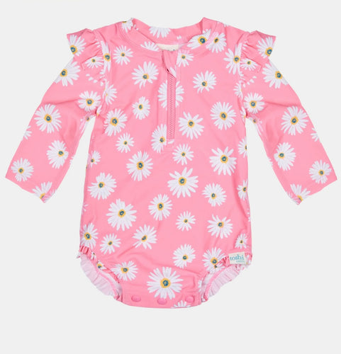 Toshi Swim Bodysuit Ripple /Daisy Watermelon