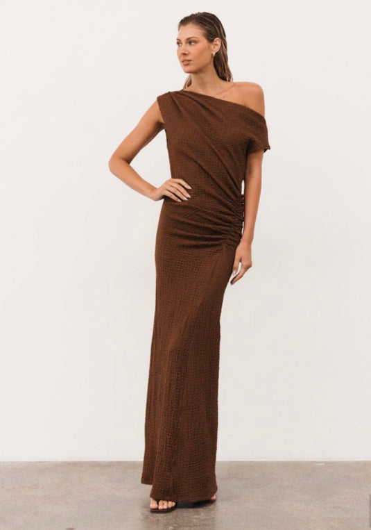 White Closet Chocolate dress