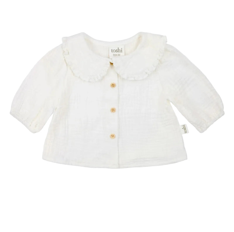 Load image into Gallery viewer, Toshi Baby Blouse Peter Pan
