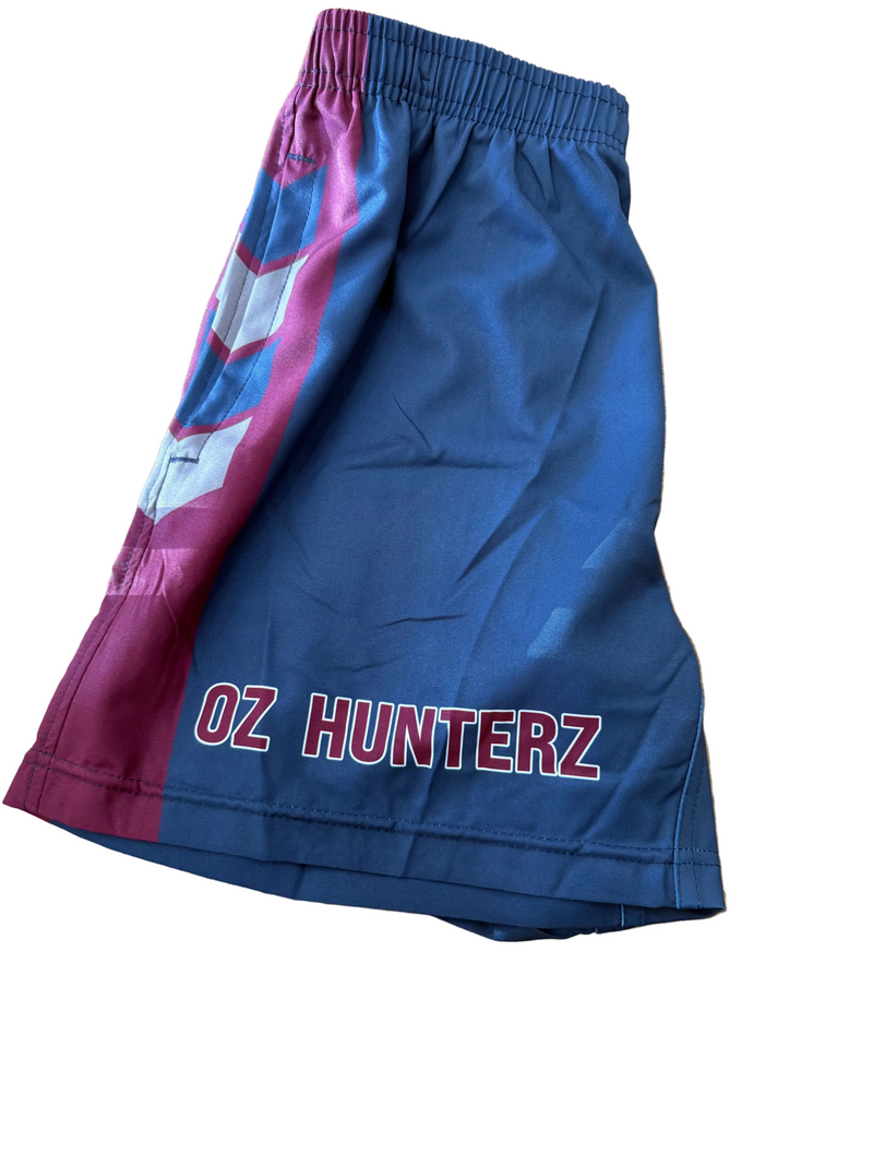 Load image into Gallery viewer, Oz Hunterz footy shorts
