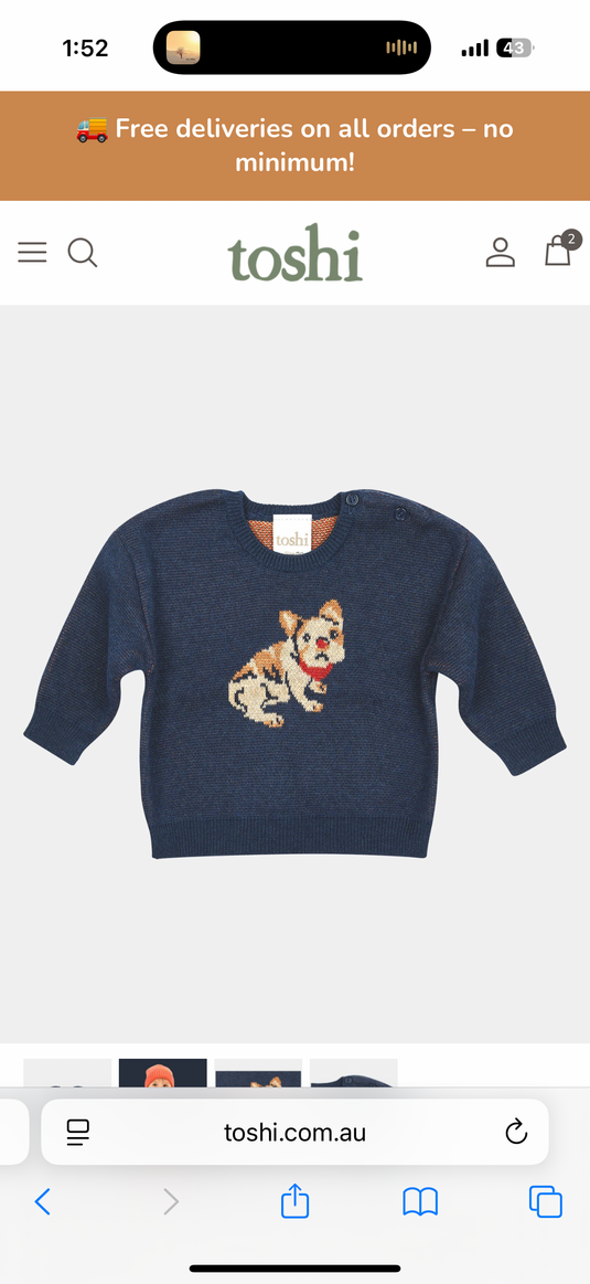 Toshi - Organic Pullover Storytime
