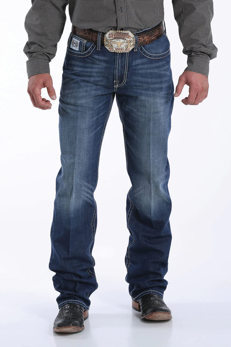 Load image into Gallery viewer, Men&#39;s Relaxed Fit White Label - Dark Stonewash
