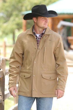 Cinch Men's Tan Bonded Jacket