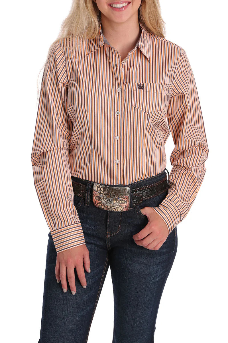 Load image into Gallery viewer, Cinch Drafter Stripe Arena Shirt
