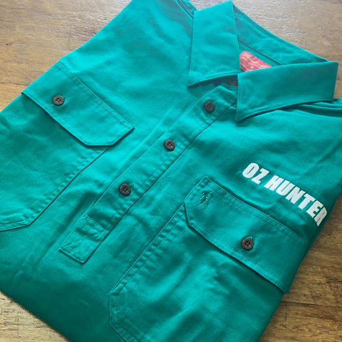 Oz Hunterz Drill work shirts- long sleeve